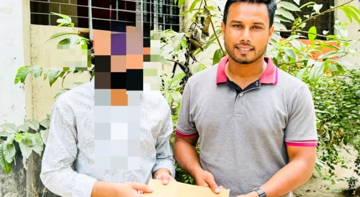 উদ্যোক্তা হওয়ার স্বপ্ন পুরনে সহায়তায় জবি ছাত্রদল নেতা শাহরিয়ার 